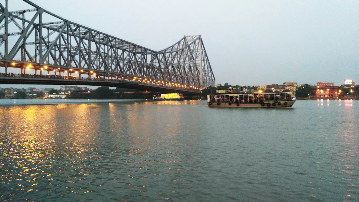 The Hooghly river south of Kolkata